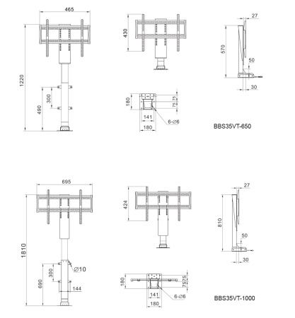 Стойка электрическая